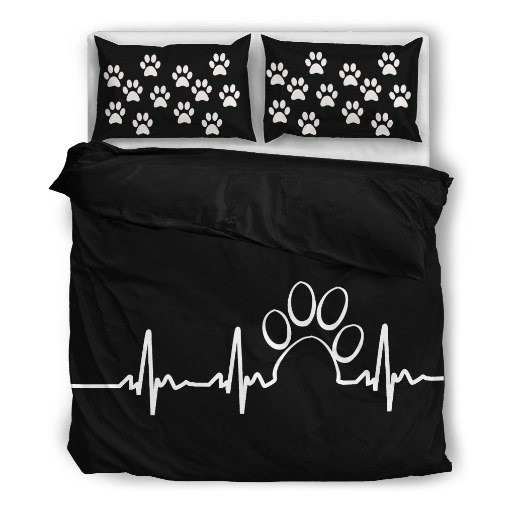 Paw Heartbeat bedding duvet