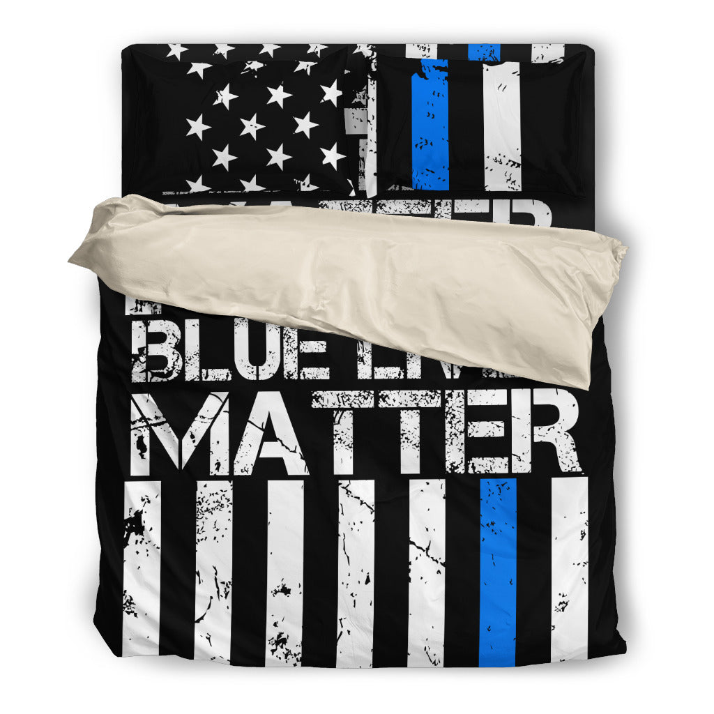 Blue Lives Matter Premium Duvet.