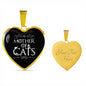 Mother Of Cats - Heart - Luxury - Necklace