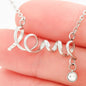 Necklace - Scripted Love - To My Daughter