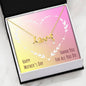Love Necklace - Happy Mother's Day