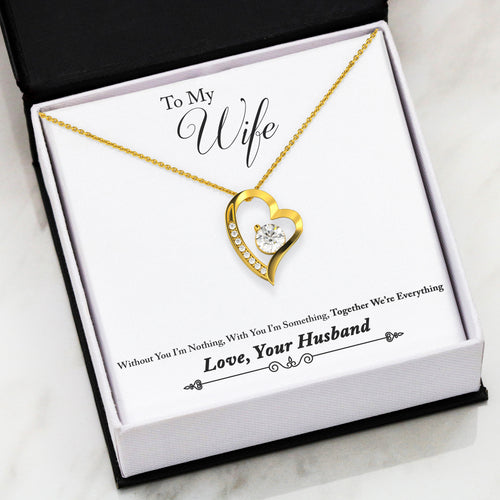 Forever Love - Necklace - To My Wife  [EXCLUSIVE] -