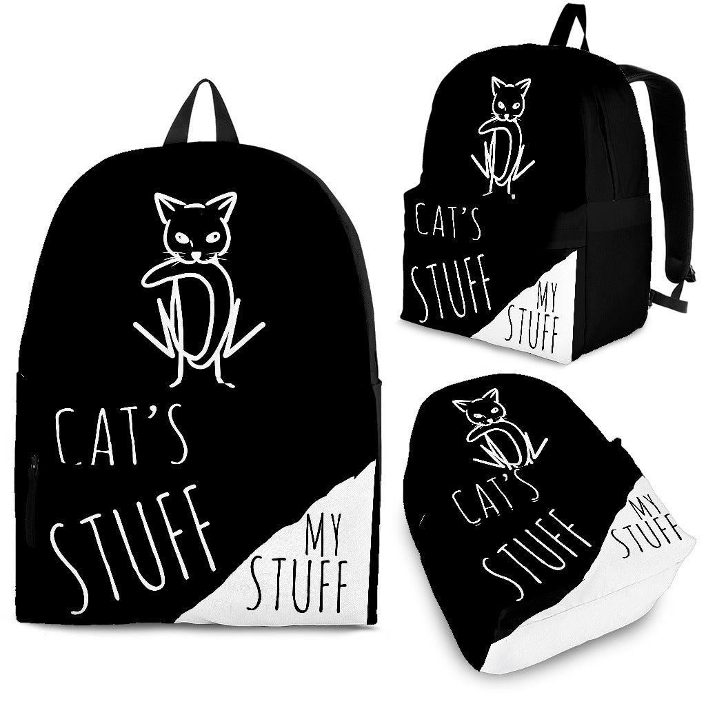Backpack - Cat's Stuff | My Stuff 2 - Black