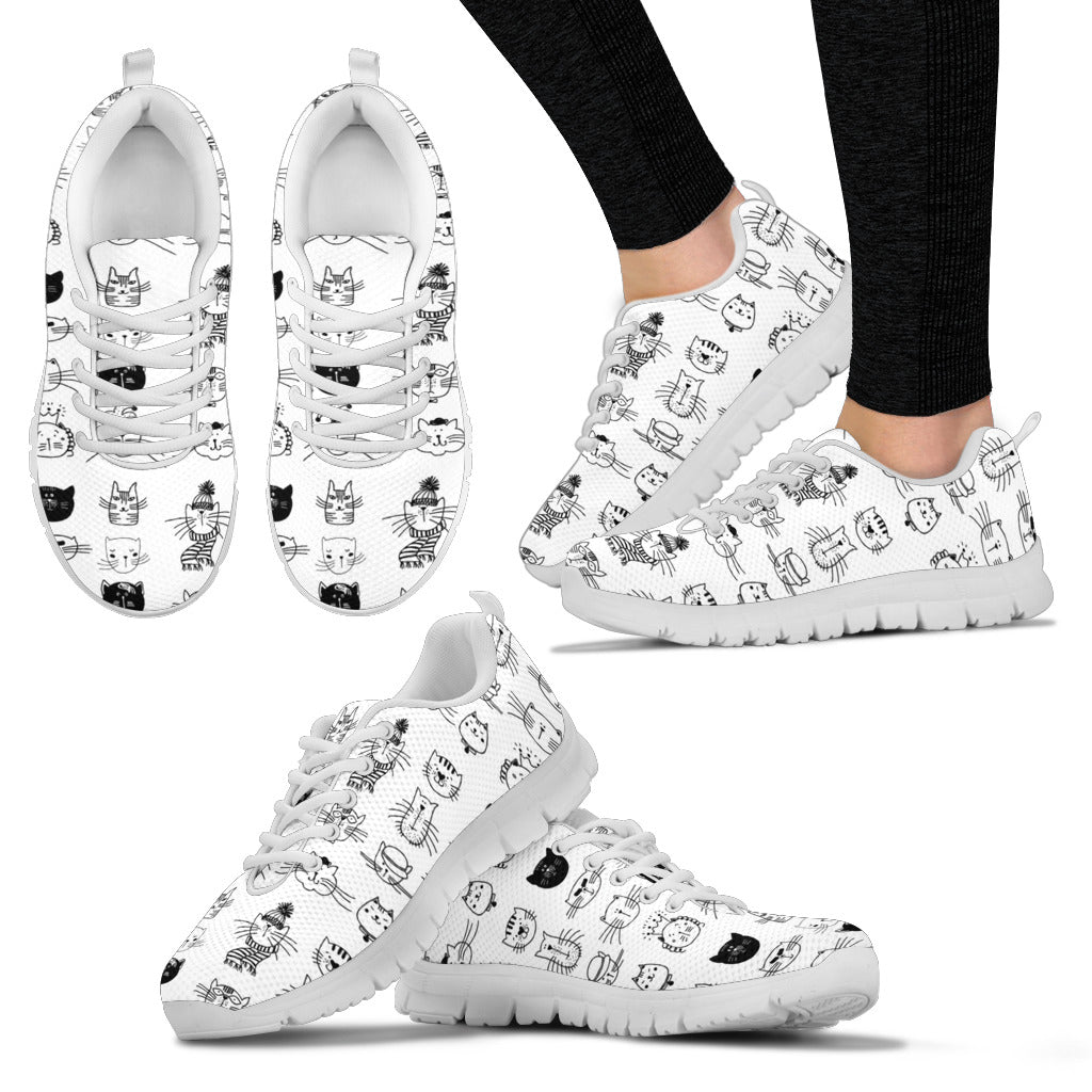 White Cats Women's Sneakers