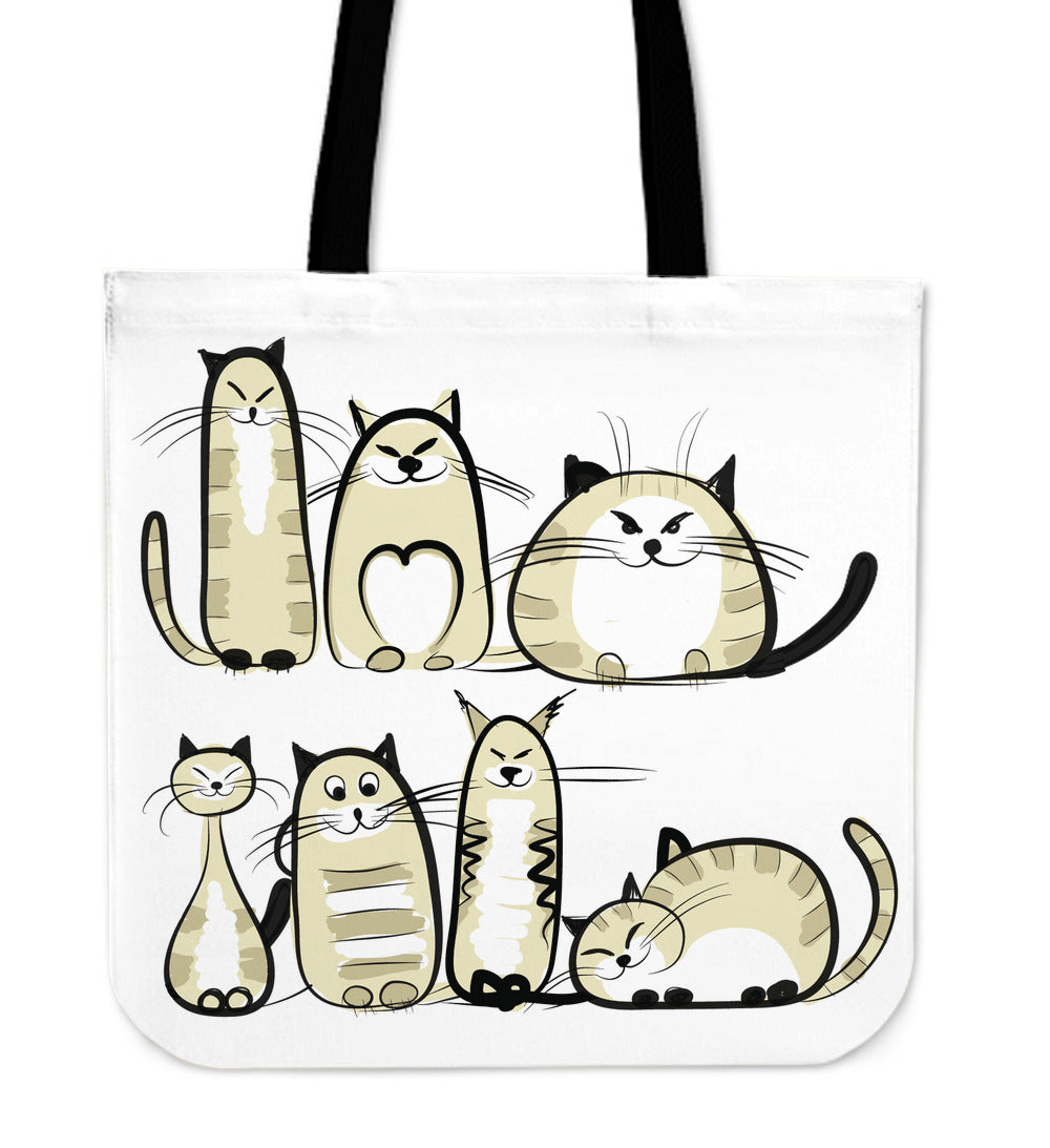 Funny Cat III Cloth Tote Bag