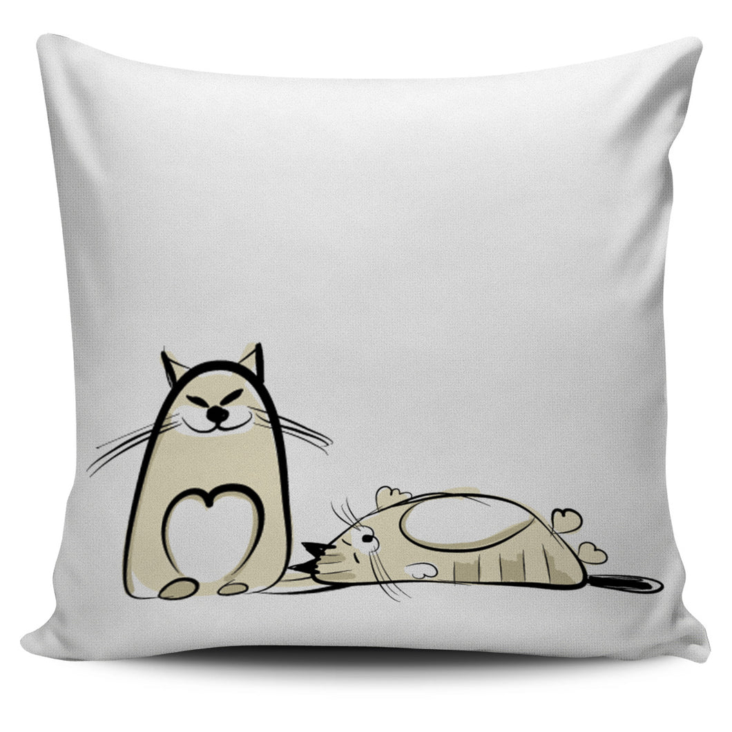 Funny Cat IX Pillow Cover