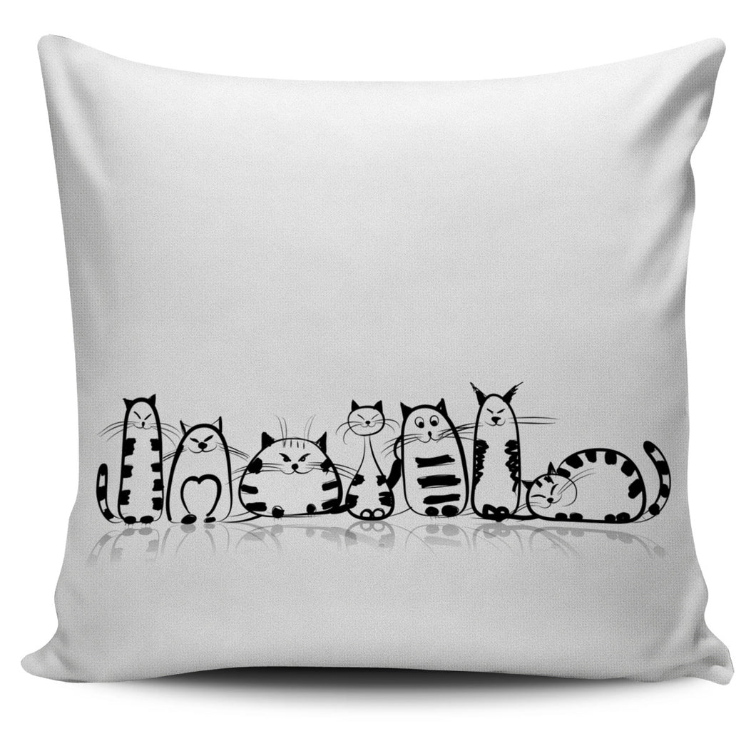Funny Cat I Pillow Covers