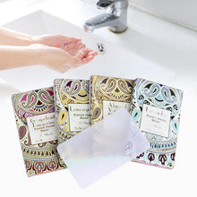 25pcs Paper Portable Scented Slice Sheets Of Disposable Soap