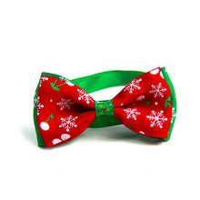 Christmas Pet Bow Collar