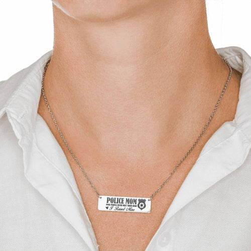 Police Mom Necklace - [FREE+Shipping]