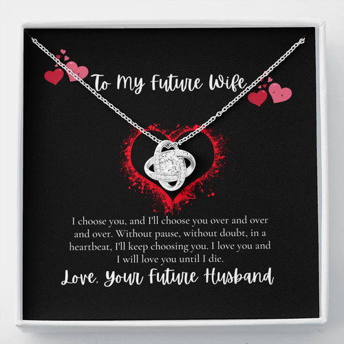 To My Future Wife - Love Knot Necklace