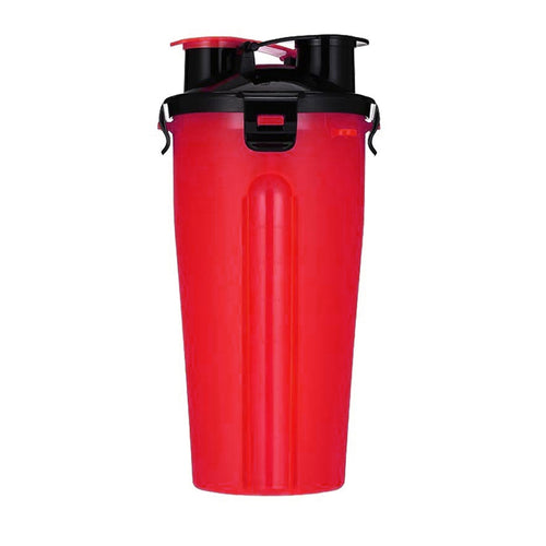 Foldable Dog Feed Bowl and Water Bottle Cup - Travel Dog Feeder Cup