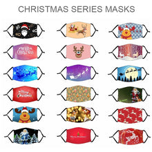 1 Piece Christmas Series Masks