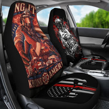 Firefighter car seat covers