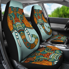 Mandala Elephant Head Car Seat Covers