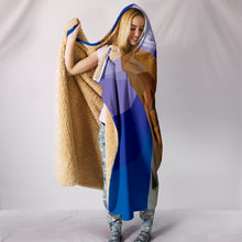 Corgi Dog Modern Art Hooded Blanket for Lovers of Corgis