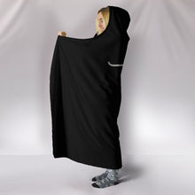 Faith Black Hooded Blanket