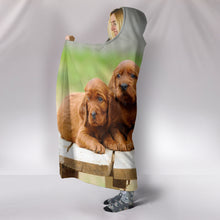 Hooded Wrap Around Pup Blanket